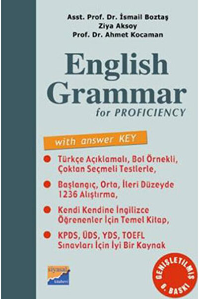 Siyasal Kitabevi English Grammer for Proficiency
