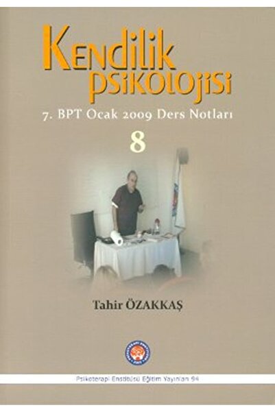 Psikoterapi Enstitüsü Kendilik Psikolojisi - 8
