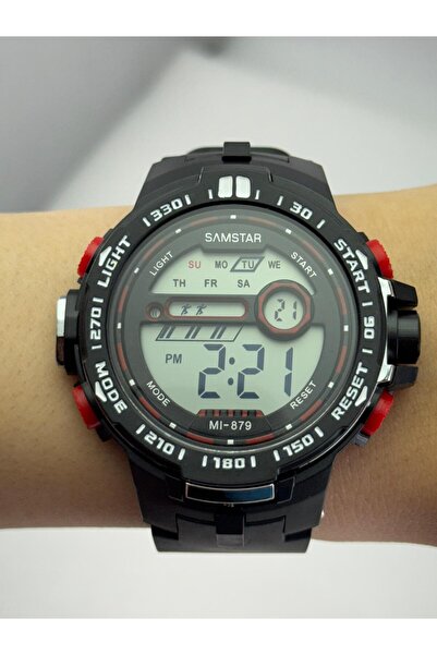 Samstar Alarmlı-Işıklı-Kronometreli-5 Atm Su Geçirmez-Hediyelik Çocuk Kol Saati