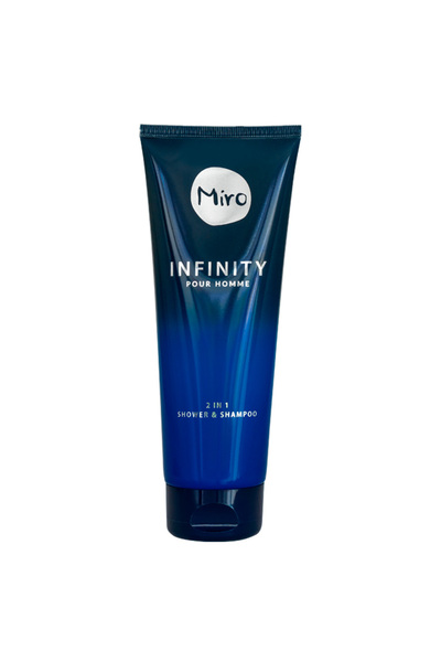 Miro Perfumes Miro Infinity Gel de duș și șampon 2 în 1 cu bergamotă, lavandă...