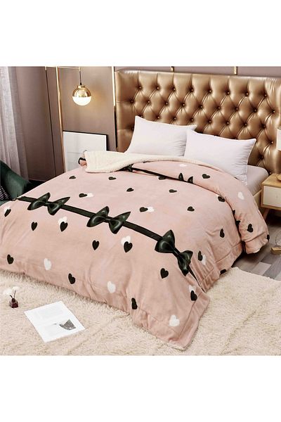 FIONNA.RO Cocolino Blanket With Fur - Bunite