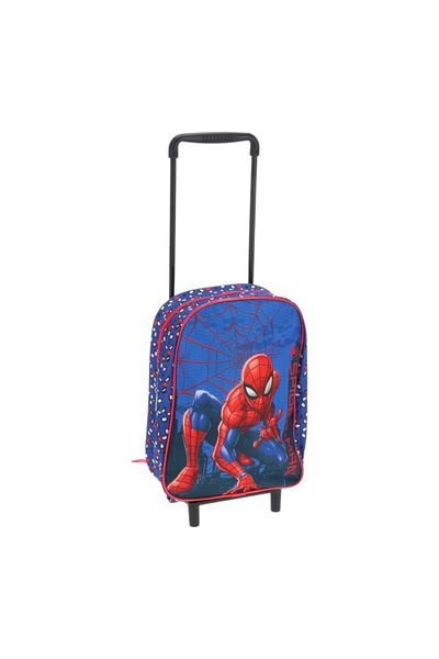 SPIDERMAN Preschool trolley, 31x24x10 cm, multicolor, with adjustable straps, Spiderman