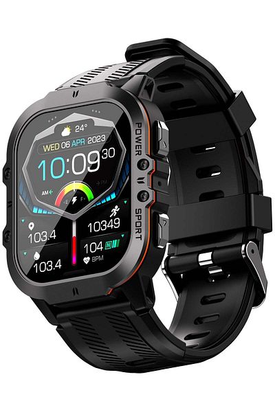Armfit CODE26 Smartwatch For Men With Amoled Always On Display Bluetooth Calling Waterproof Fitness