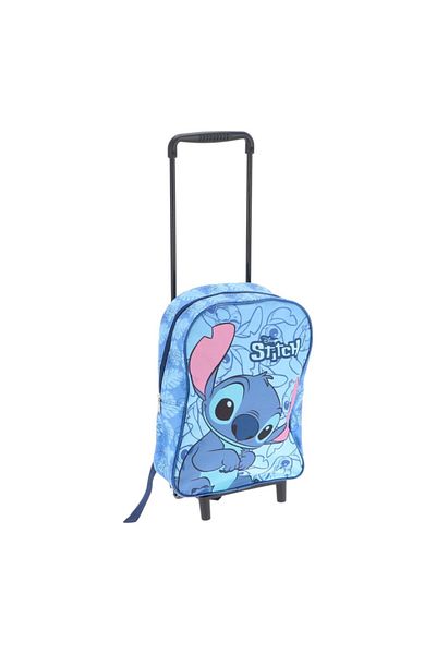 Stitch Troler prescolari, 31x24x10 cm, albastru, cu bretele ajustabile, Stitch