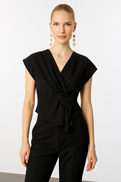 Nefeli Kuruvaze Drapeli Bluz