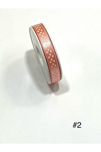 karantuhafiye Polka Dot Ribbon / 1 cm (10 mm) / 10 Meters