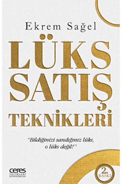 Ceres Yayınları Lüks Satış Teknikleri