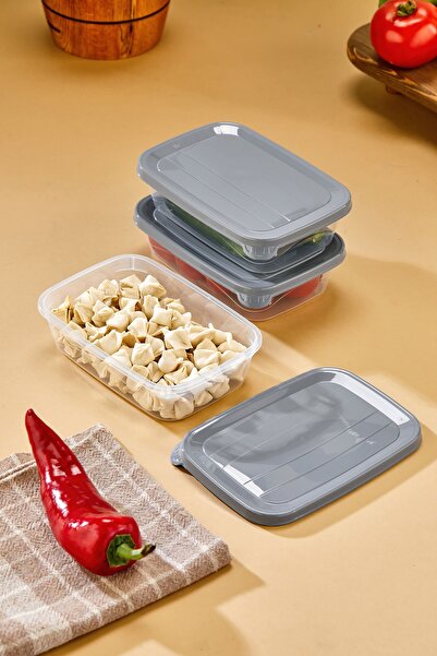 Mek life 600'Ml 3-Piece Box Storage Container