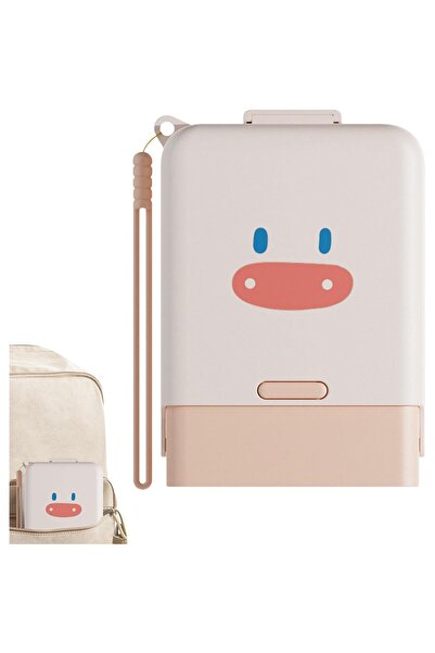 Flippy Σετ πλυντηρίου/στεγνωτηρίου μπιμπερό, Flippy, φορητό, βουρτσάκια σιλικόνης, πιπίλες, μπιμπερό, καλαμάκια, ροζ