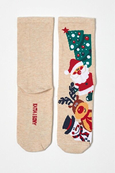 Katia&Bony Katia & Bony Women's Christmas Gift Socks – Comfortable Socket Mod...