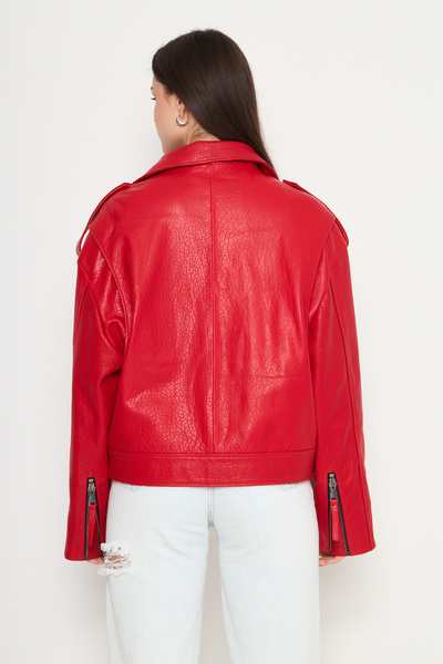 Buy Red Leather Jackets 🧥 | Explore the Latest Trends | Trendyol