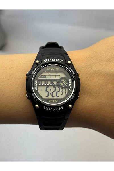 Samstar Alarm-Light-Stopwatch-5 Atm Waterproof-Gift Children's Wristwatch