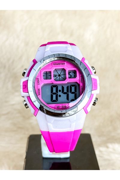 Samstar Alarm-Light-Stopwatch-5 Atm Waterproof-Gift Children's Wristwatch