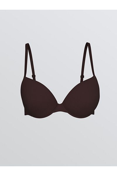 LC Waikiki Brown Underwire Padded Plain T-Shirt Bra