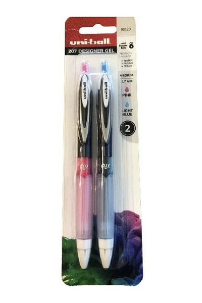 UNİ-BALL uniball™ 207, Gel Pen, Pink and Violet