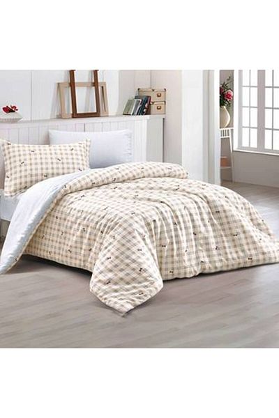 Pazar Home Bedding Bazaar Home Manarola 4-Piece Queen Size Printed Quilt with Stitched Filling