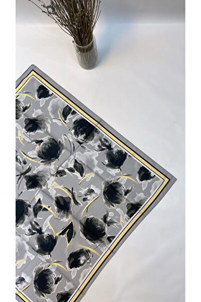 Onur Eșarfă - Eșarfă de top Trending Soft Seasonal Fabric Rose Pattern Magazin de modă Produs de modă