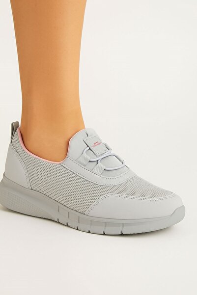 Slazenger Avenge Siyah Kadın Günlük Yürüyüş & Koşu Ayakkabısı Rahat Slip-On