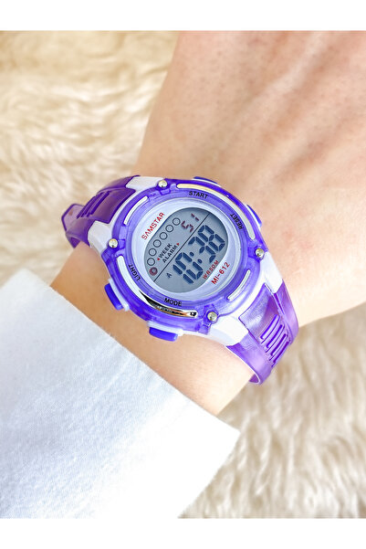 Samstar Alarmlı-Işıklı-Kronometreli-5 Atm Su Geçirmez-Hediyelik Çocuk Kol Saati