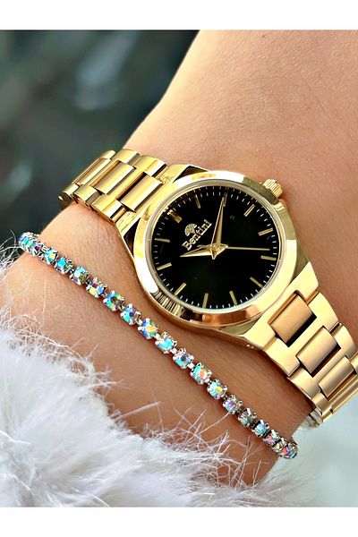 Bentini Women's Wrist Watch with Steel Band - Waterproof, 2-Year Warranty