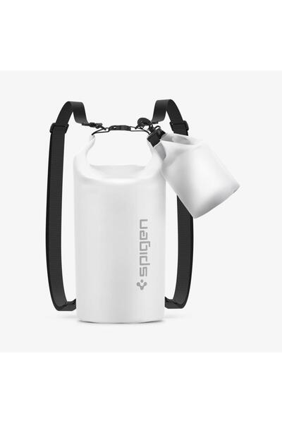 Spigen Aqua Shield Waterproof Ipx6 Waterproof 2in1 Backpack 20L + 2L A630 Snow White - Amp06026