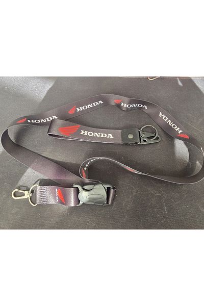 MLH STORE Set de 2 brelocuri Honda negru