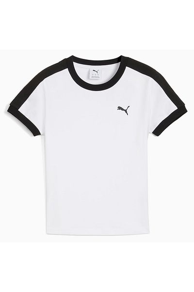 Puma Tricou alb pentru femei T7 (632129-02)