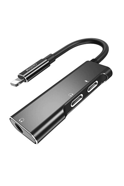 Yesido Adaptor Audio DAC Lightning la 2x Lightning, Jack, Yesido (YAU13), Black