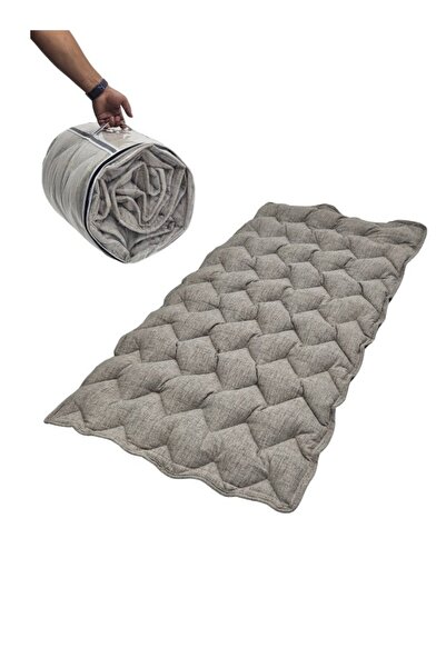 smart home مطرحة نوم مفرد فاخرة 190×90×6 سم – قماش بوليستر ناعم بحشوة قطن طبيعي 100%