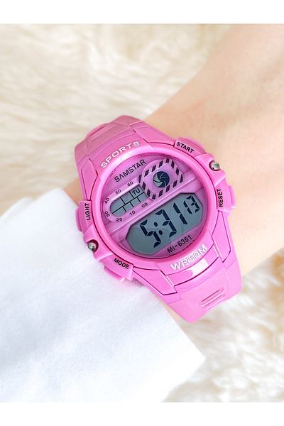 Samstar Alarm-Light-Stopwatch-5 Atm Waterproof-Gift Children's Wristwatch