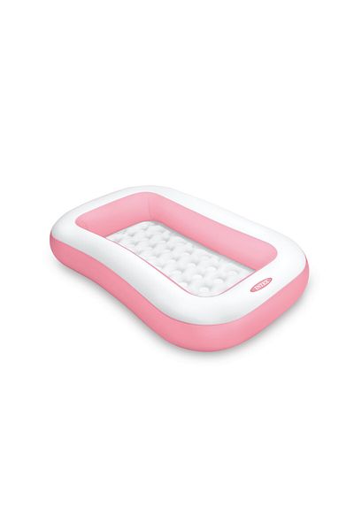 Intex Pink Rectangular Inflatable Kiddie Pool 1.66m x 1.00m x 25cm