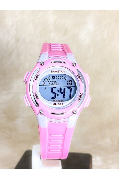 Samstar Alarm-Light-Stopwatch-5 Atm Waterproof-Gift Children's Wristwatch