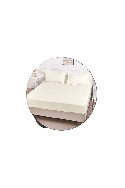 CHIRASO CHIRASO bedding set, Thin Damask, Fitted Sheet 180x200+30cm, Duvet Sheet and 2 Pillowcases