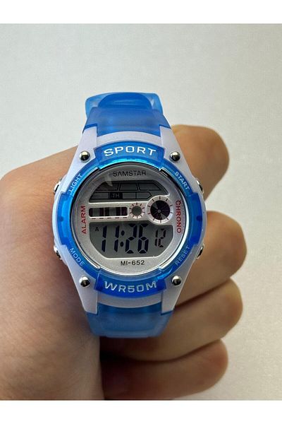 Samstar Alarm-Light-Stopwatch-5 Atm Waterproof-Gift Children's Wristwatch