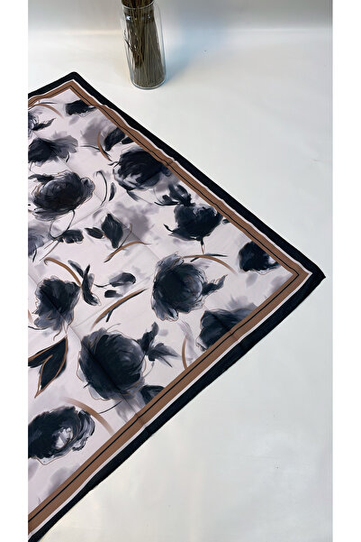 Onur Eșarfă - Eșarfă de top Trending Soft Seasonal Fabric Rose Pattern Magazin de modă Produs de modă