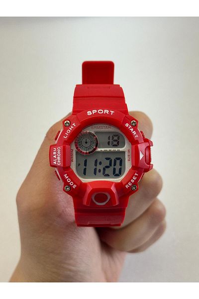 Samstar Alarm-Light-Stopwatch-5 Atm Waterproof-Gift Children's Wristwatch