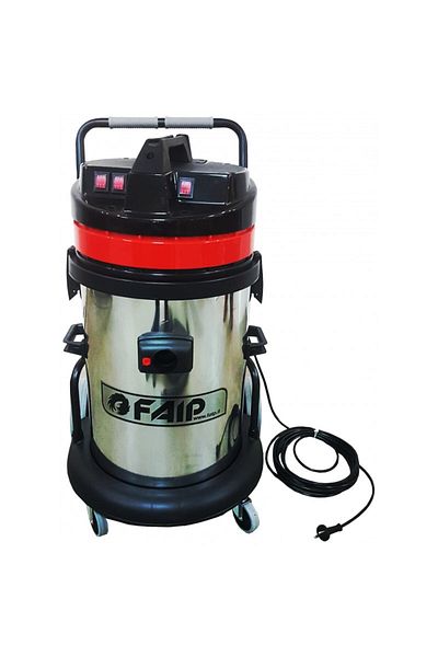 FAIP Aspirator industrial umed-uscat FAIP440, 3 motoare, 3300W, recipient colectare 62 litri