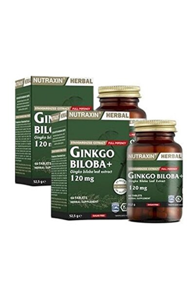 Nutraxin Ginkgo Biloba 60 Kapsül 2 Adet