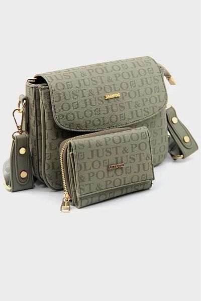 Just Polo New Season Women's Hand and Shoulder Bag Wallet Combination