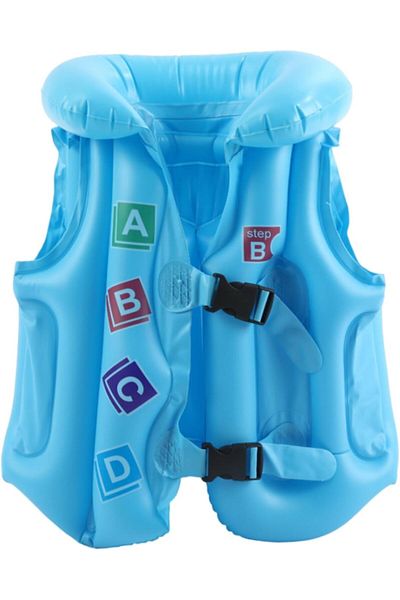 rexa Pool School Deluxe Swim Vest – Adjustable Safety Floatation Vest for Kids Learning to Swim