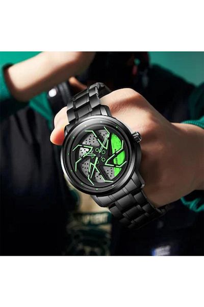 G Sport POLO Steel Inner Dial Rotating Rim Sports Car Model Men's Wrist Watch