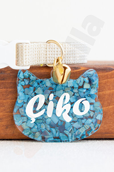 Petella Köpek Tasması İsimli Köpek Boyun Tasması Krem