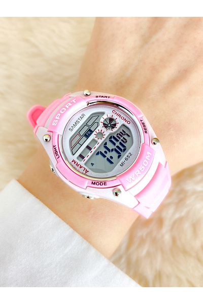 Samstar Alarm-Light-Stopwatch-5 Atm Waterproof-Gift Children's Wristwatch