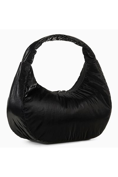 Puma Geantă neagră de umăr Up Hobo pentru femei (091299-04)
