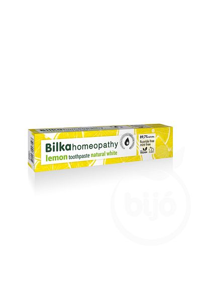 BilKa Pasta de dinti Bilka Homeopathy Lemon Whitening cu Xylitol 75ml