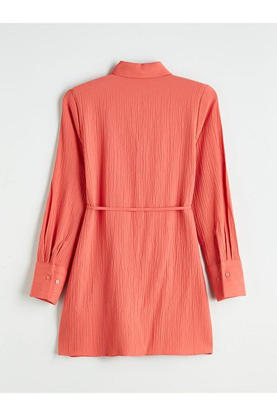 LC Waikiki Lcw Textured Women's Shirt Tunic Fast Fashion
