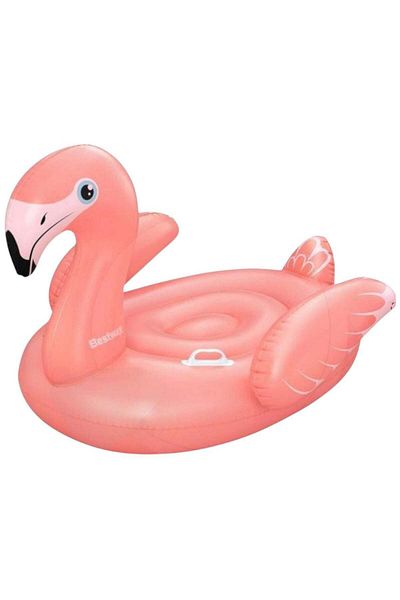 Toybox Inflatable Pink Flamingo Shaped Swimming Ring 138x107cm