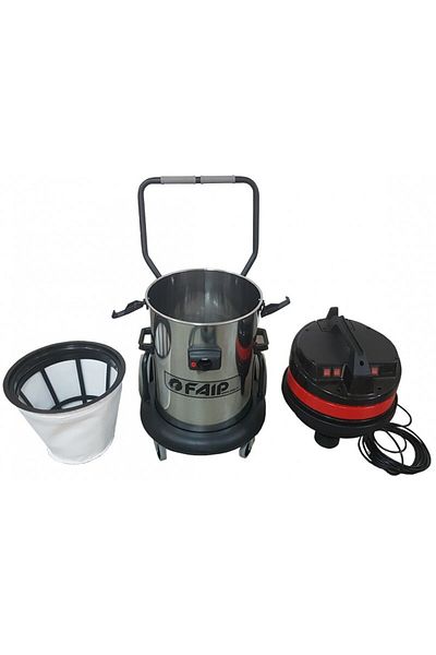 FAIP Aspirator industrial umed-uscat FAIP629, 2 motoare, 2400W, recipient colectare 78 litri