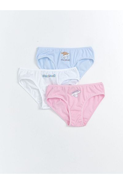 LC Waikiki Pink Cinnamoroll Printed Girl's Panties 3-Piece