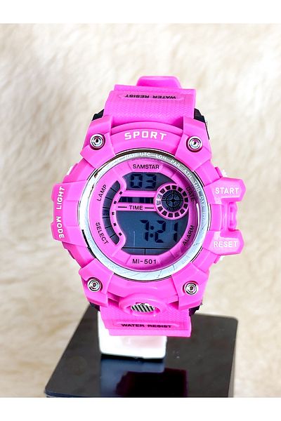 Samstar Alarm-Light-Stopwatch-5 Atm Waterproof-Gift Children's Wristwatch